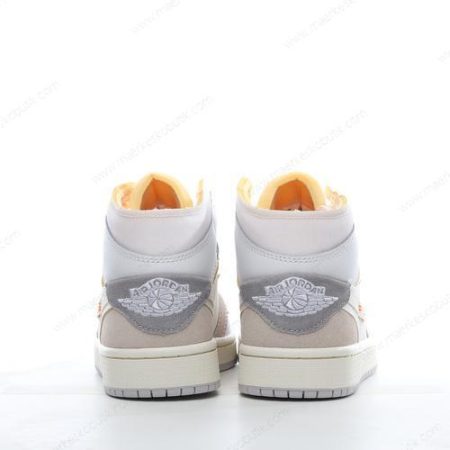 Billige Sko Nike Air Jordan 1 Mid SE ‘Hvid Grå’ DQ3724-100