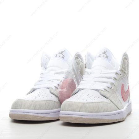 Billige Sko Nike Air Jordan 1 Mid SE ‘Hvid Pink’ DN4045-001