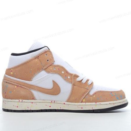 Billige Sko Nike Air Jordan 1 Mid SE ‘Orange Rød’ DA8006-100