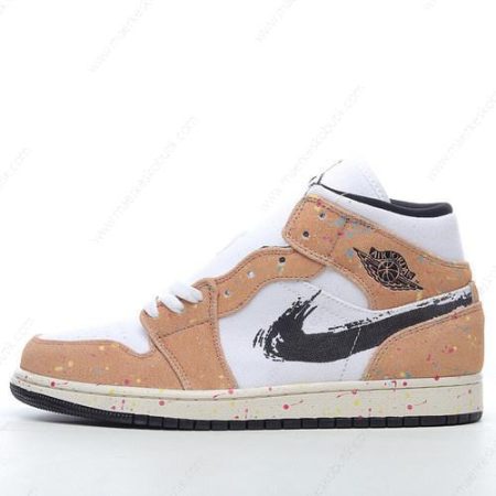 Billige Sko Nike Air Jordan 1 Mid SE ‘Orange Rød’ DA8006-100