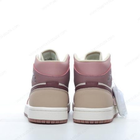 Billige Sko Nike Air Jordan 1 Mid SE ‘Pink Beige Rød’ DO7440-821