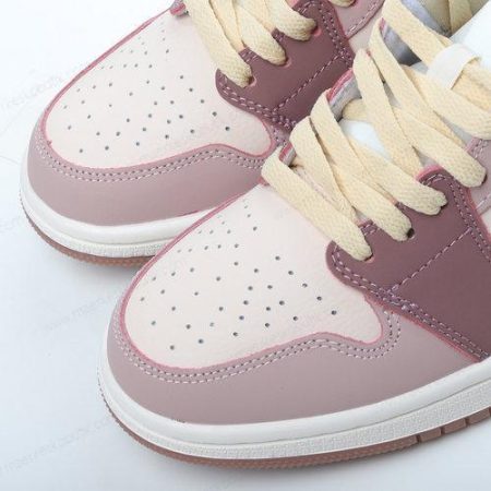 Billige Sko Nike Air Jordan 1 Mid SE ‘Pink Beige Rød’ DO7440-821