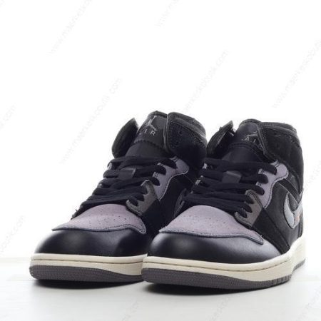 Billige Sko Nike Air Jordan 1 Mid SE ‘Sort Grå’ DV0436-001