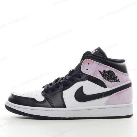 Billige Sko Nike Air Jordan 1 Mid SE ‘Sort Hvid Pink’ DM1200-001