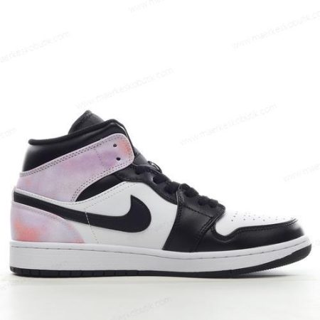 Billige Sko Nike Air Jordan 1 Mid SE ‘Sort Hvid Pink’ DM1200-001