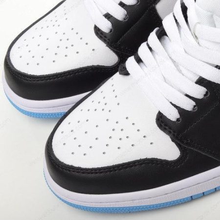 Billige Sko Nike Air Jordan 1 Mid ‘Sort Blå’ BQ6472-102