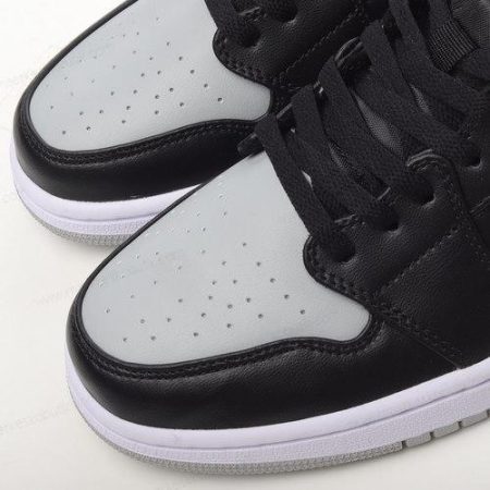 Billige Sko Nike Air Jordan 1 Mid ‘Sort Grå Hvid’ BQ6472-007