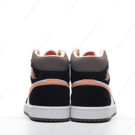 Billige Sko Nike Air Jordan 1 Mid ‘Sort Pink’ DH0210-100