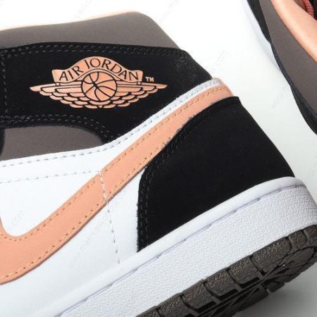 Billige Sko Nike Air Jordan 1 Mid ‘Sort Pink’ DH0210-100