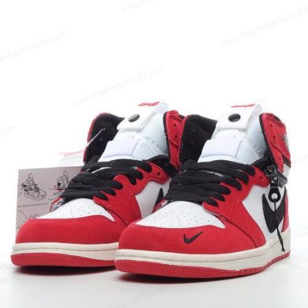 Billige Sko Nike Air Jordan 1 Rebel High XX ‘Rød Hvid’ AT4151-100