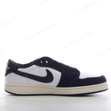 Billige Sko Nike Air Jordan 1 Retro AJKO Low ‘Hvid Sort’ DX4981-100