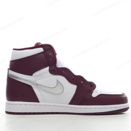 Billige Sko Nike Air Jordan 1 Retro High Golf ‘Hvid Rød’ DQ0660-103