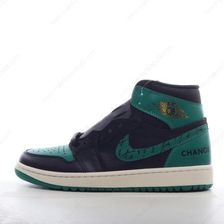 Billige Sko Nike Air Jordan 1 Retro High Golf ‘Sort Grøn’ FJ0849-001