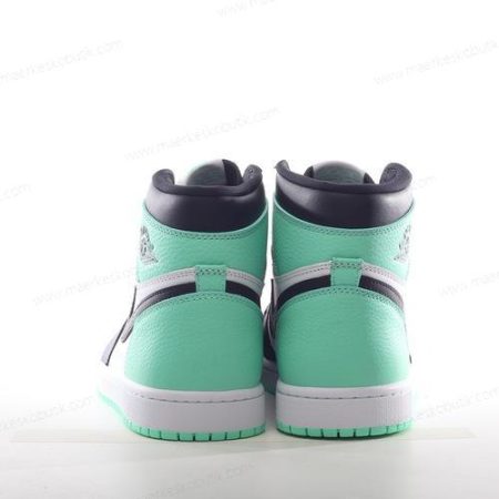 Billige Sko Nike Air Jordan 1 Retro High ‘Grøn Sort’ 861428-100-S