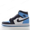 Billige Sko Nike Air Jordan 1 Retro High OG ‘Blå Sort Hvid’ DZ5485-400