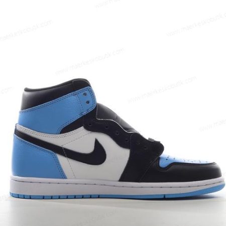 Billige Sko Nike Air Jordan 1 Retro High OG ‘Blå Sort Hvid’ DZ5485-400