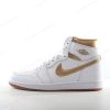 Billige Sko Nike Air Jordan 1 Retro High OG ‘Guld Hvid’ FD2597-107