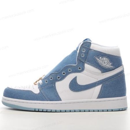 Billige Sko Nike Air Jordan 1 Retro High OG ‘Hvid Blå’ DM9036-104