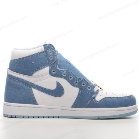 Billige Sko Nike Air Jordan 1 Retro High OG ‘Hvid Blå’ DM9036-104