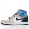 Billige Sko Nike Air Jordan 1 Retro High OG ‘Hvid Kaki Blå Sort’ DC6515-100