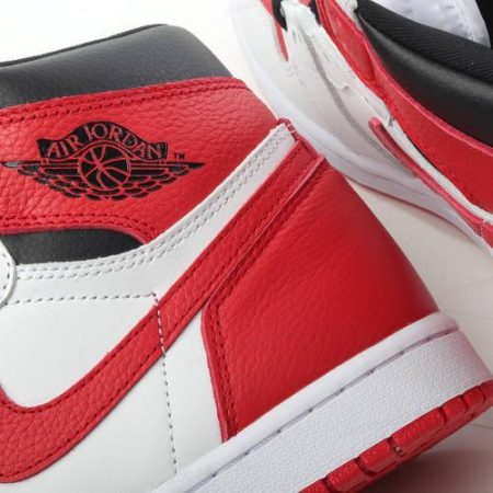 Billige Sko Nike Air Jordan 1 Retro High OG ‘Rød Hvid’ 555088-161