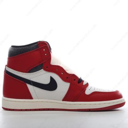 Billige Sko Nike Air Jordan 1 Retro High OG ‘Rød Hvid’ DZ5485-612