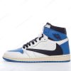 Billige Sko Nike Air Jordan 1 Retro High OG ‘Sort Blå’ DH3227-105