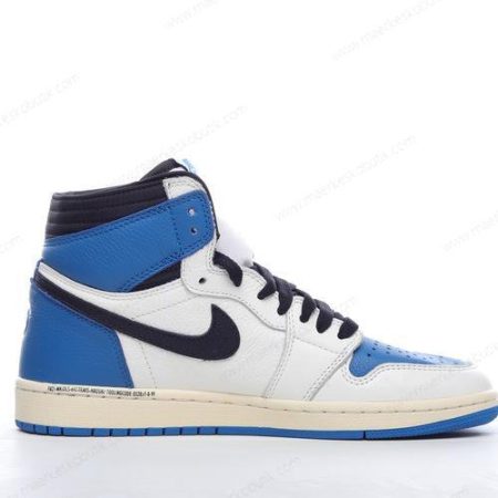 Billige Sko Nike Air Jordan 1 Retro High OG ‘Sort Blå’ DH3227-105