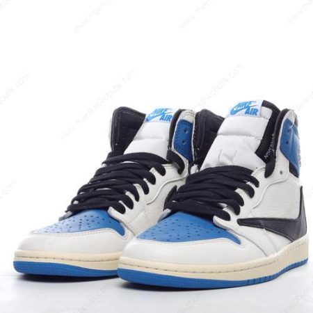 Billige Sko Nike Air Jordan 1 Retro High OG ‘Sort Blå’ DH3227-105