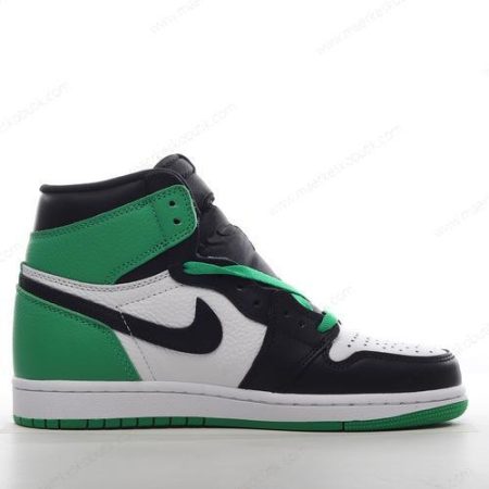 Billige Sko Nike Air Jordan 1 Retro High OG ‘Sort Grøn Hvid’ DZ5485-031