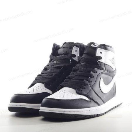 Billige Sko Nike Air Jordan 1 Retro High OG ‘Sort Hvid’ DZ5485-010