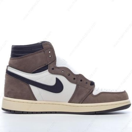 Billige Sko Nike Air Jordan 1 Retro High OG ‘Taupe Hvid Sort’ CD4487-100