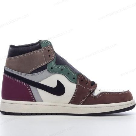 Billige Sko Nike Air Jordan 1 Retro High OG ‘Taupe Hvid Sort Oliven’ DH3097-001