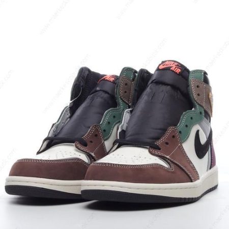 Billige Sko Nike Air Jordan 1 Retro High OG ‘Taupe Hvid Sort Oliven’ DH3097-001