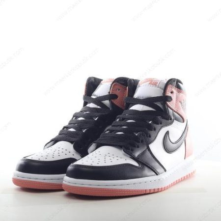 Billige Sko Nike Air Jordan 1 Retro High ‘Pink Hvid Sort’ 861428-101