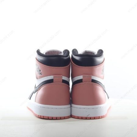 Billige Sko Nike Air Jordan 1 Retro High ‘Pink Hvid Sort’ 861428-101