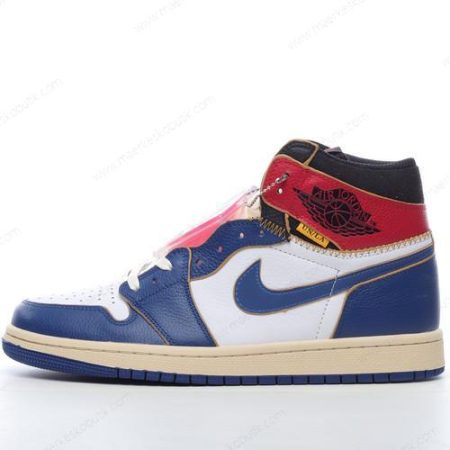 Billige Sko Nike Air Jordan 1 Retro High ‘Rød Blå’ BV1300-146