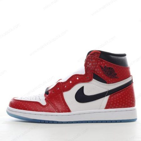 Billige Sko Nike Air Jordan 1 Retro High ‘Rød Sort Hvid’ 555088-602