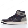 Billige Sko Nike Air Jordan 1 Retro High ‘Sort Grå’ 555088-033