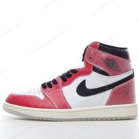 Billige Sko Nike Air Jordan 1 Retro High ‘Sort Hvid Rød’ DA2728-100