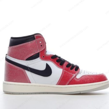 Billige Sko Nike Air Jordan 1 Retro High ‘Sort Hvid Rød’ DA2728-100