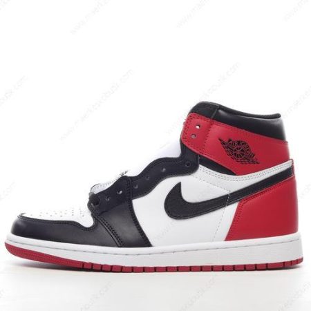 Billige Sko Nike Air Jordan 1 Retro High ‘Sort Rød Hvid’ 555088-184