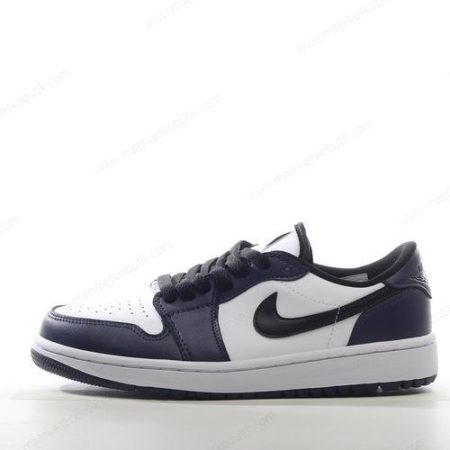 Billige Sko Nike Air Jordan 1 Retro Low Golf ‘Hvid Navy Sort’ DD9315-104