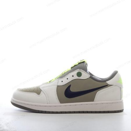 Billige Sko Nike Air Jordan 1 Retro Low Golf ‘Oliven Sort Hvid’ FZ3124-200