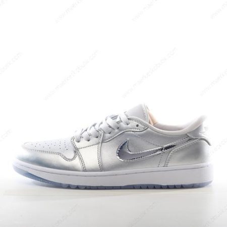 Billige Sko Nike Air Jordan 1 Retro Low Golf ‘Sølv Hvid’ FD6848-001