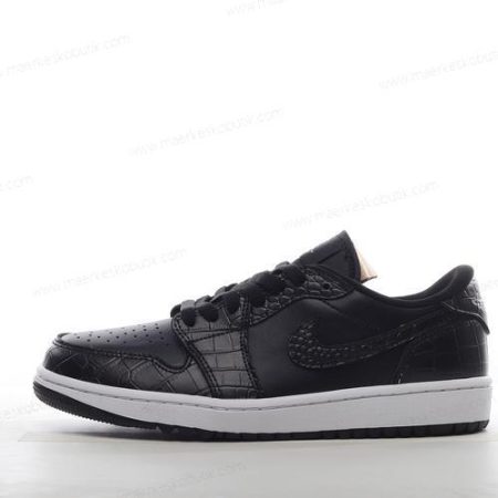 Billige Sko Nike Air Jordan 1 Retro Low Golf ‘Sort Grå Hvid’ DD9315-003