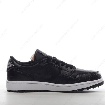 Billige Sko Nike Air Jordan 1 Retro Low Golf ‘Sort Grå Hvid’ DD9315-003