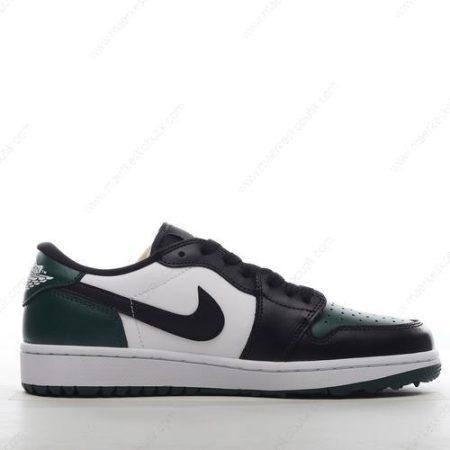 Billige Sko Nike Air Jordan 1 Retro Low Golf ‘Sort Grøn Hvid’ DD9315-107