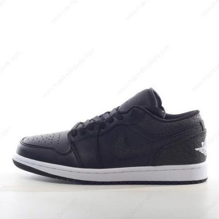 Billige Sko Nike Air Jordan 1 Retro Low NS ‘Sort Hvidguld’ AH7232-011