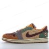 Billige Sko Nike Air Jordan 1 Retro Low OG ‘Brun Grøn’ DZ7292-200